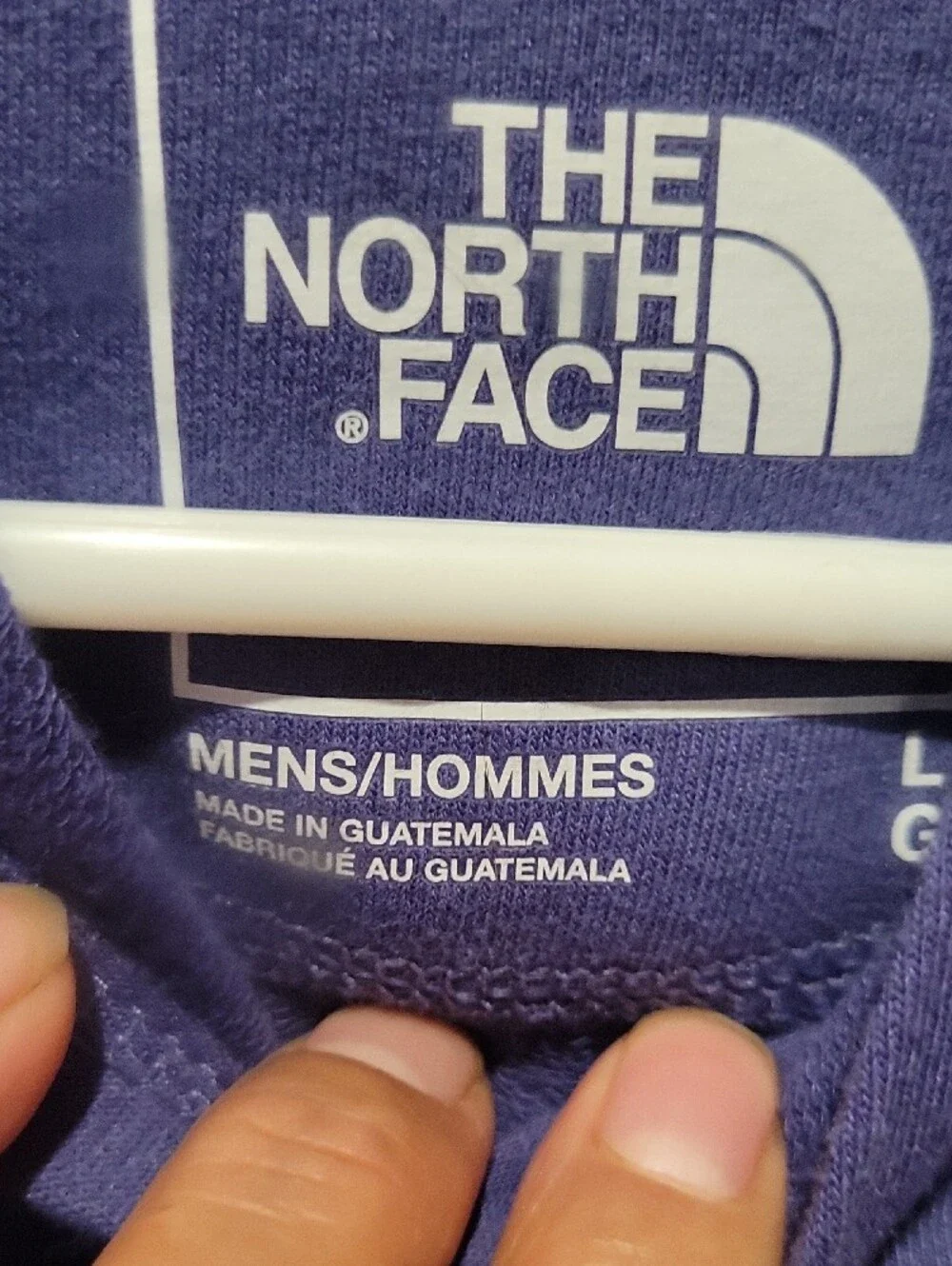 The North Face Men’s Deep Purple Hooded Pullover